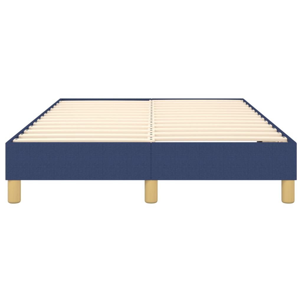 Boxspringbettgestell Blau 120x200 cm Stoff