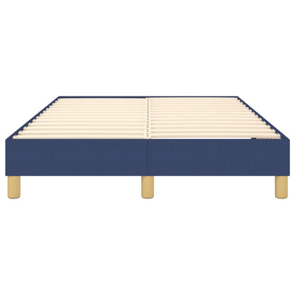 Boxspringbettgestell Blau 120x200 cm Stoff