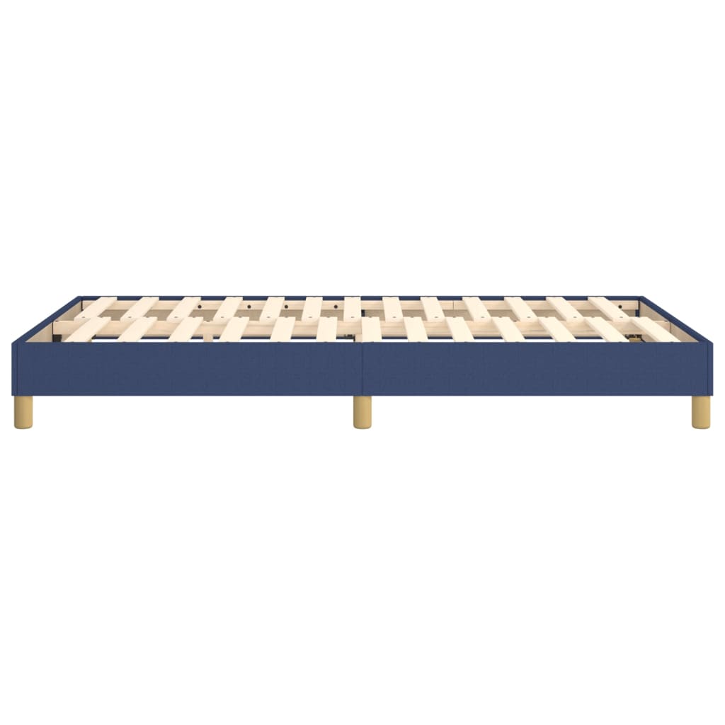 Boxspringbettgestell Blau 120x200 cm Stoff