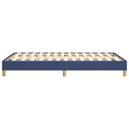 Boxspringbettgestell Blau 120x200 cm Stoff