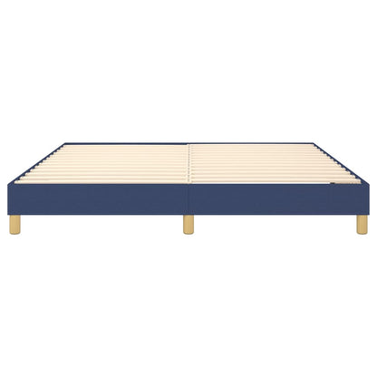Boxspringbettgestell Blau 180x200 cm Stoff