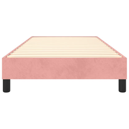 Boxspringbettgestell Rosa 80x200 cm Samt