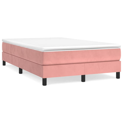 Boxspringbettgestell Rosa 120x200 cm Samt