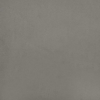 Boxspringbettgestell Hellgrau 140x200 cm Samt