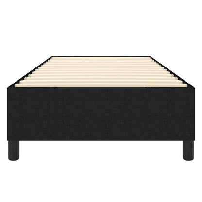 Boxspringbettgestell Schwarz 80x200 cm Stoff