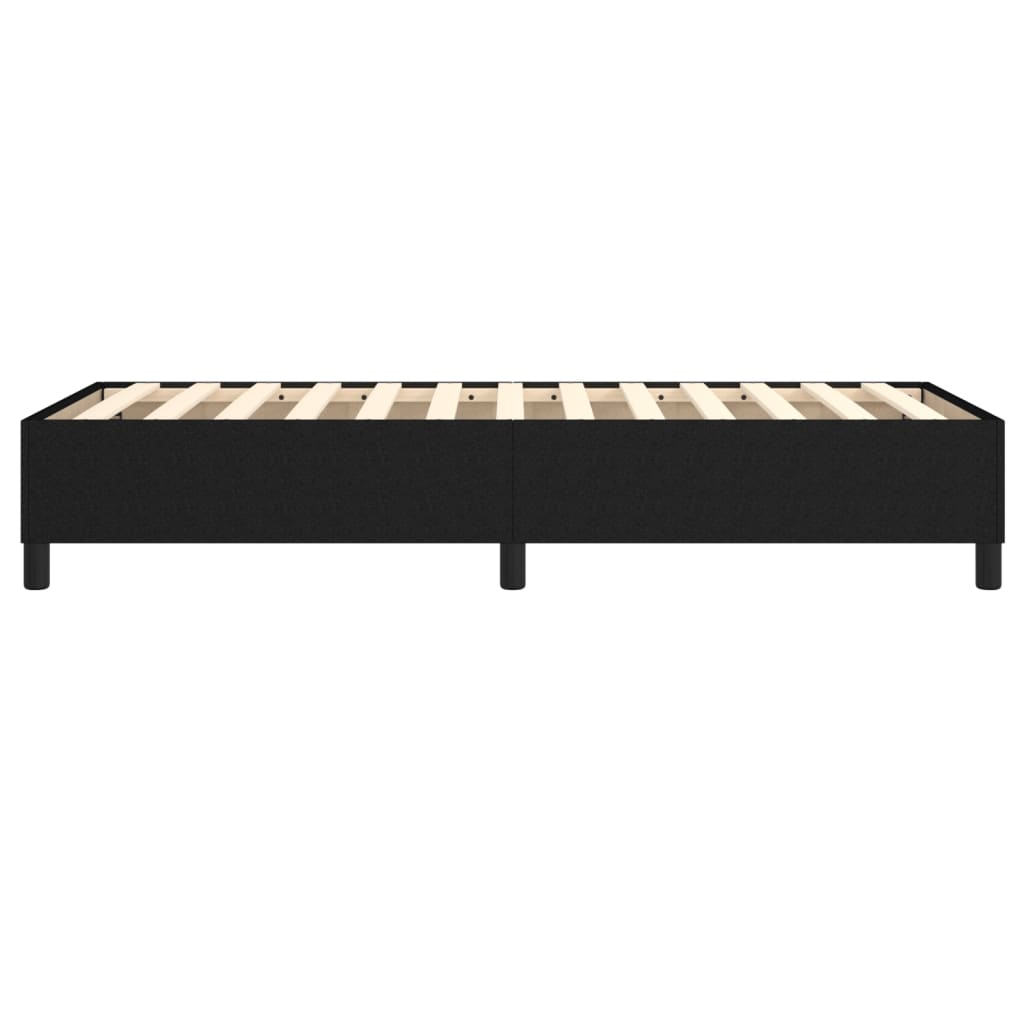 Boxspringbettgestell Schwarz 80x200 cm Stoff