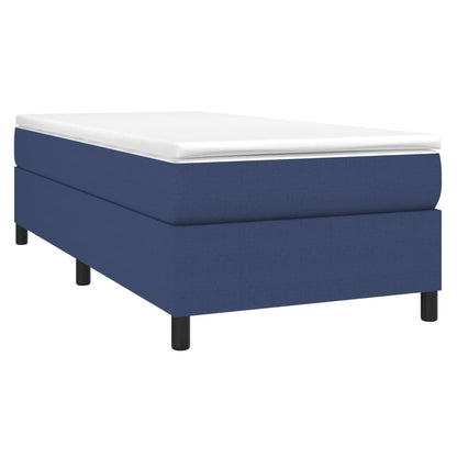 Boxspringbettgestell Blau 80x200 cm Stoff