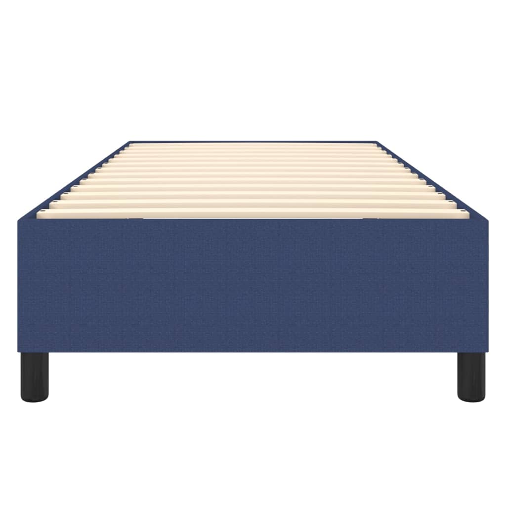 Boxspringbettgestell Blau 90x200 cm Stoff