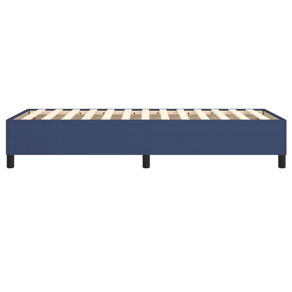 Boxspringbettgestell Blau 100x200 cm Stoff