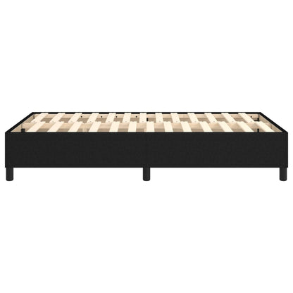 Boxspringbettgestell Schwarz 120x200 cm Stoff