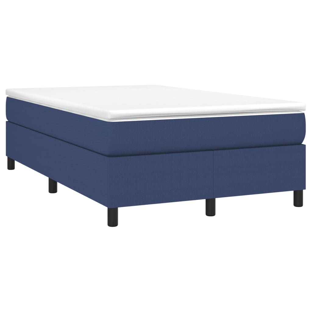 Boxspringbettgestell Blau 120x200 cm Stoff
