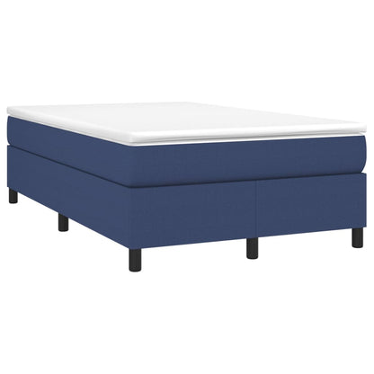 Boxspringbettgestell Blau 120x200 cm Stoff