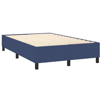 Boxspringbettgestell Blau 120x200 cm Stoff