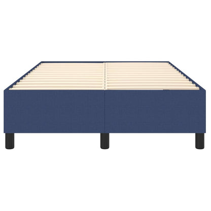 Boxspringbettgestell Blau 120x200 cm Stoff