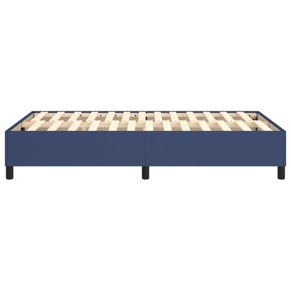 Boxspringbettgestell Blau 120x200 cm Stoff