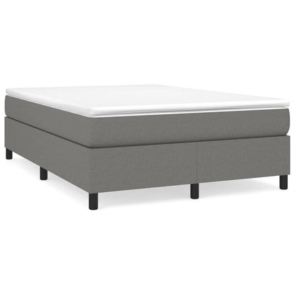 Boxspringbettgestell Dunkelgrau 140x200 cm Stoff