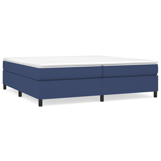 Boxspringbettgestell Blau 200x200 cm Stoff