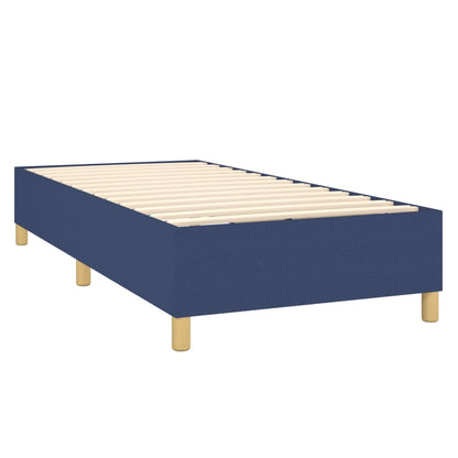 Boxspringbettgestell Blau 90x190 cm Stoff