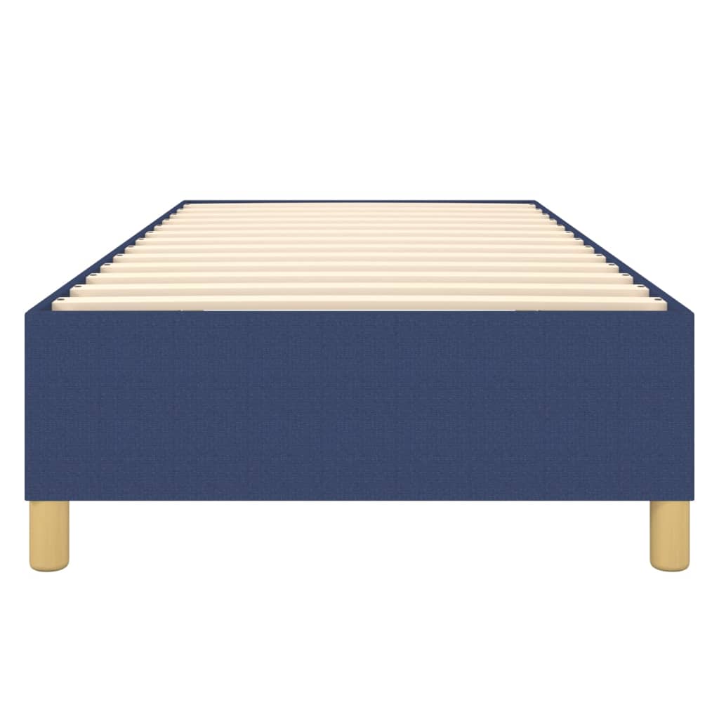 Boxspringbettgestell Blau 90x190 cm Stoff