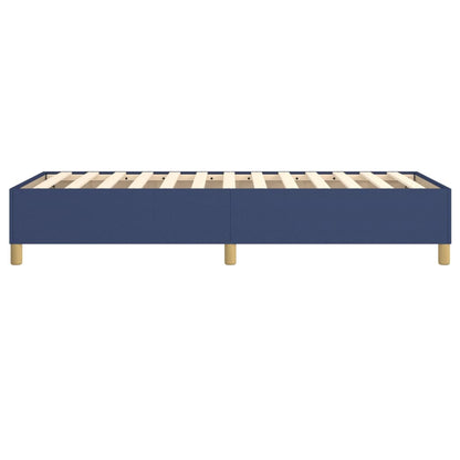 Boxspringbettgestell Blau 90x190 cm Stoff