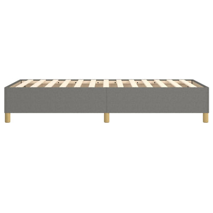 Boxspringbettgestell Dunkelgrau 100x200 cm Stoff