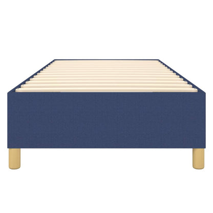 Boxspringbettgestell Blau 100x200 cm Stoff