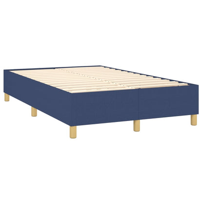Boxspringbettgestell Blau 120x200 cm Stoff