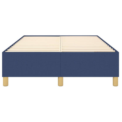 Boxspringbettgestell Blau 120x200 cm Stoff