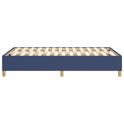 Boxspringbettgestell Blau 120x200 cm Stoff