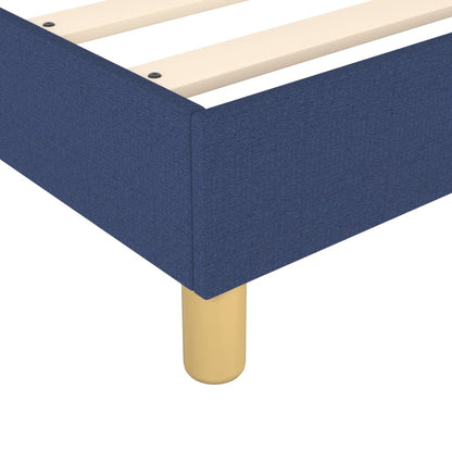 Boxspringbettgestell Blau 120x200 cm Stoff