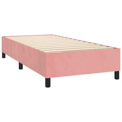 Boxspringbettgestell Rosa 80x200 cm Samt