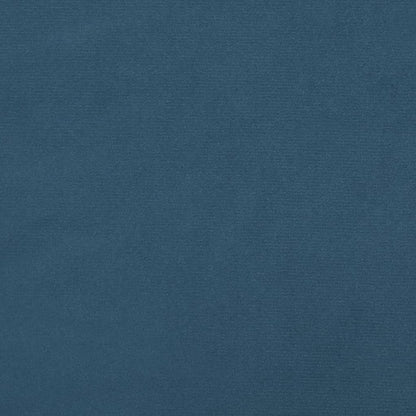 Boxspringbettgestell Dunkelblau 90x190 cm Samt