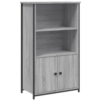 Highboard Grau Sonoma 62x32x103,5 cm Holzwerkstoff