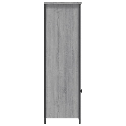 Highboard Grau Sonoma 62x32x103,5 cm Holzwerkstoff