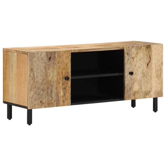 TV-Schrank 105x33x46 cm Massivholz Mango