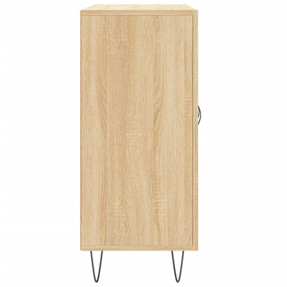Sideboard Sonoma-Eiche 90x34x80 cm Holzwerkstoff