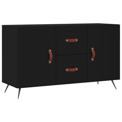 Sideboard Schwarz 100x36x60 cm Holzwerkstoff