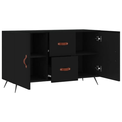 Sideboard Schwarz 100x36x60 cm Holzwerkstoff