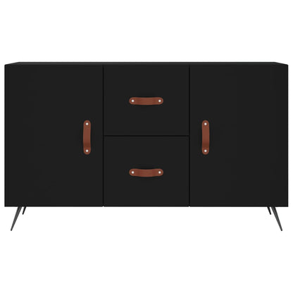 Sideboard Schwarz 100x36x60 cm Holzwerkstoff