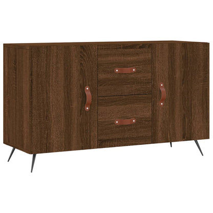 Sideboard Braun Eichen-Optik 100x36x60 cm Holzwerkstoff