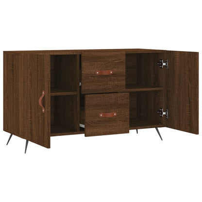 Sideboard Braun Eichen-Optik 100x36x60 cm Holzwerkstoff