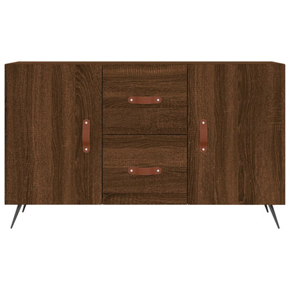 Sideboard Braun Eichen-Optik 100x36x60 cm Holzwerkstoff