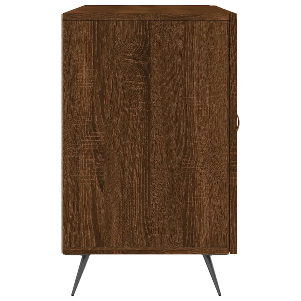 Sideboard Braun Eichen-Optik 100x36x60 cm Holzwerkstoff