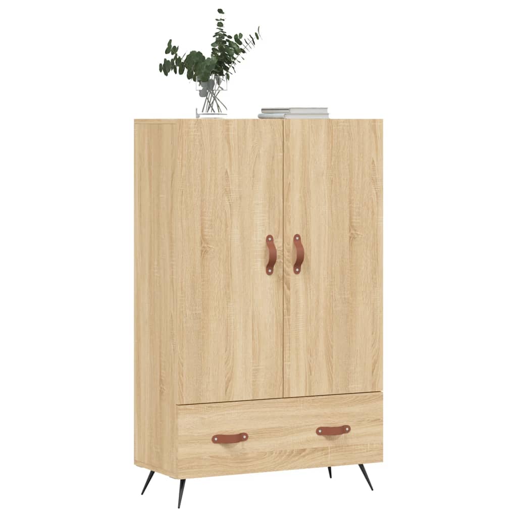 Highboard Sonoma-Eiche 69,5x31x115 cm Holzwerkstoff