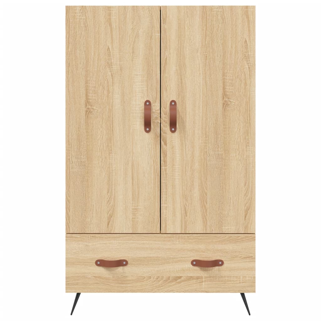 Highboard Sonoma-Eiche 69,5x31x115 cm Holzwerkstoff