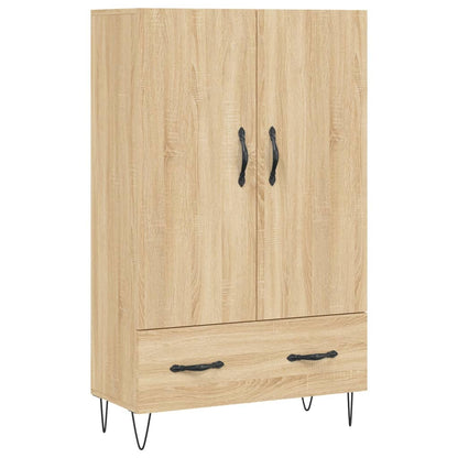 Highboard Sonoma-Eiche 69,5x31x115 cm Holzwerkstoff