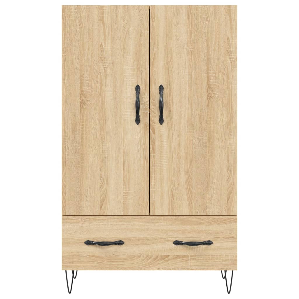 Highboard Sonoma-Eiche 69,5x31x115 cm Holzwerkstoff