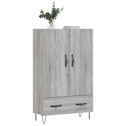 Highboard Grau Sonoma 69,5x31x115 cm Holzwerkstoff