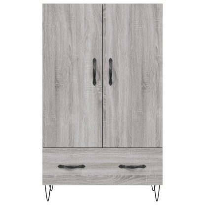 Highboard Grau Sonoma 69,5x31x115 cm Holzwerkstoff