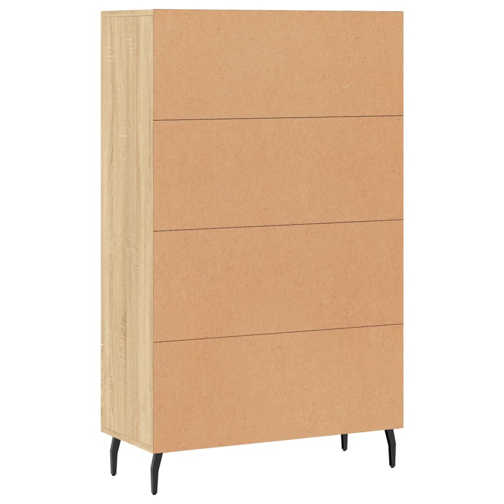 Highboard Sonoma-Eiche 69,5x31x115 cm